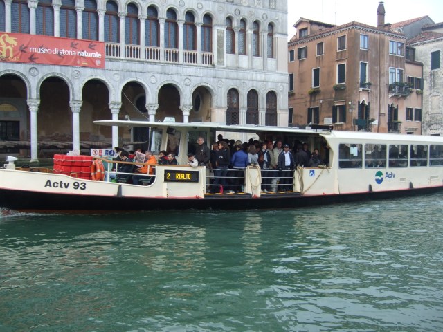 Vaporetto in Venice Photo by Margie Miklas