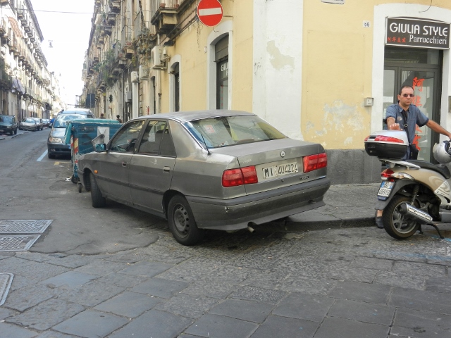 Parking in Catania