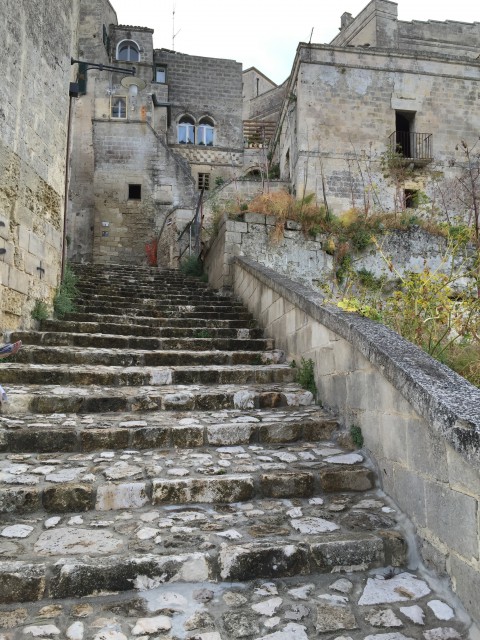 Staircase in Matera - Photo by Margie Miklas