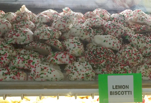 Biscotti in Little Italy Cleveland photo by Margie Miklas