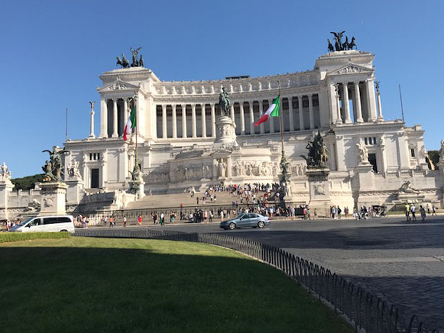 Vittorio Emanuele II Monument Rome Photo by Margie Miklas